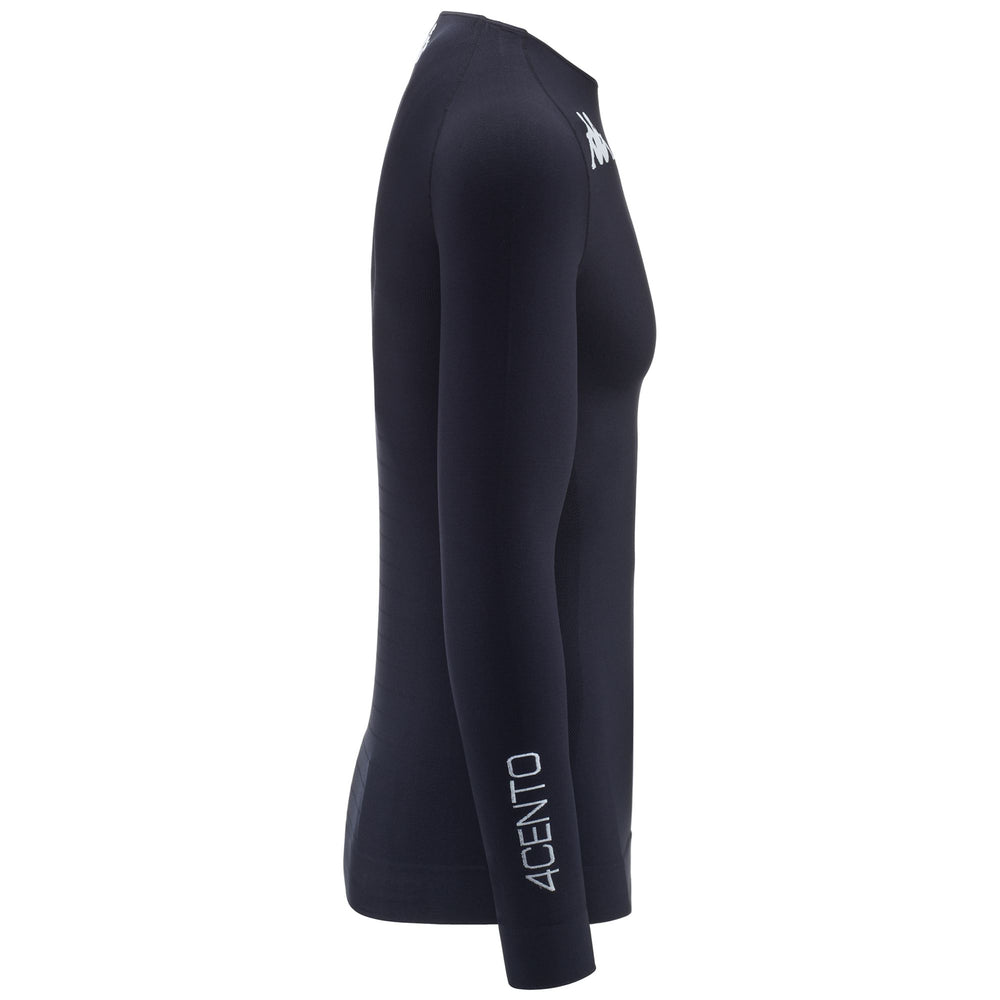 Blue Unisex Ski Long Sleeve Base Layer slim fit 02