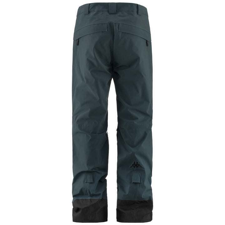Pants Man 6CENTO 623S Sport Trousers GREY ASPHALT - BLACK Dressed Side (jpg Rgb)		