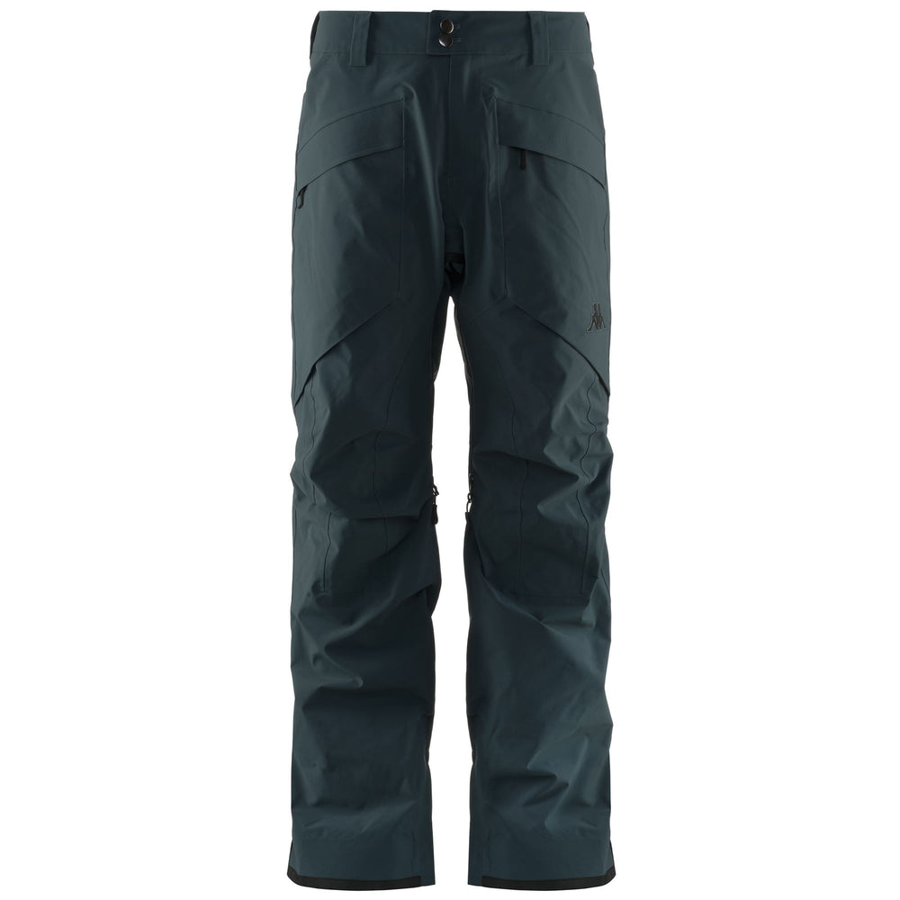 Grey Men's Oversize Fit Ski Trousers with Water Protection 02
