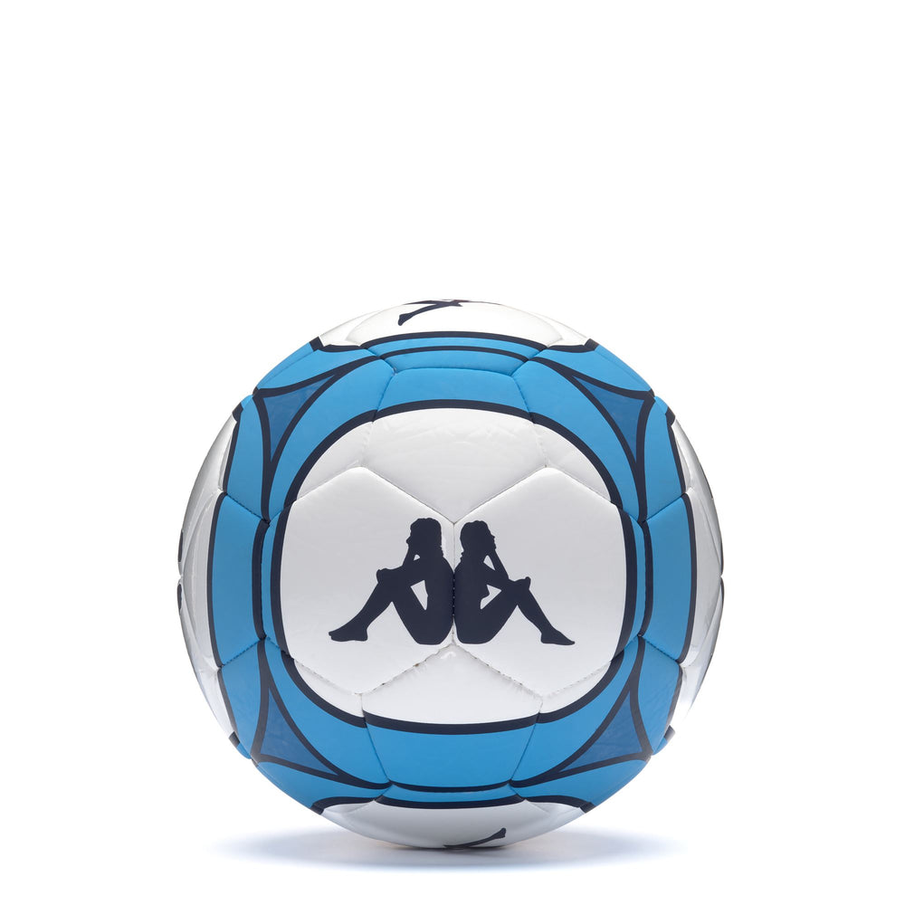 Balón de fútbol unisex azul claro y gris de 32 paneles para promoción 02