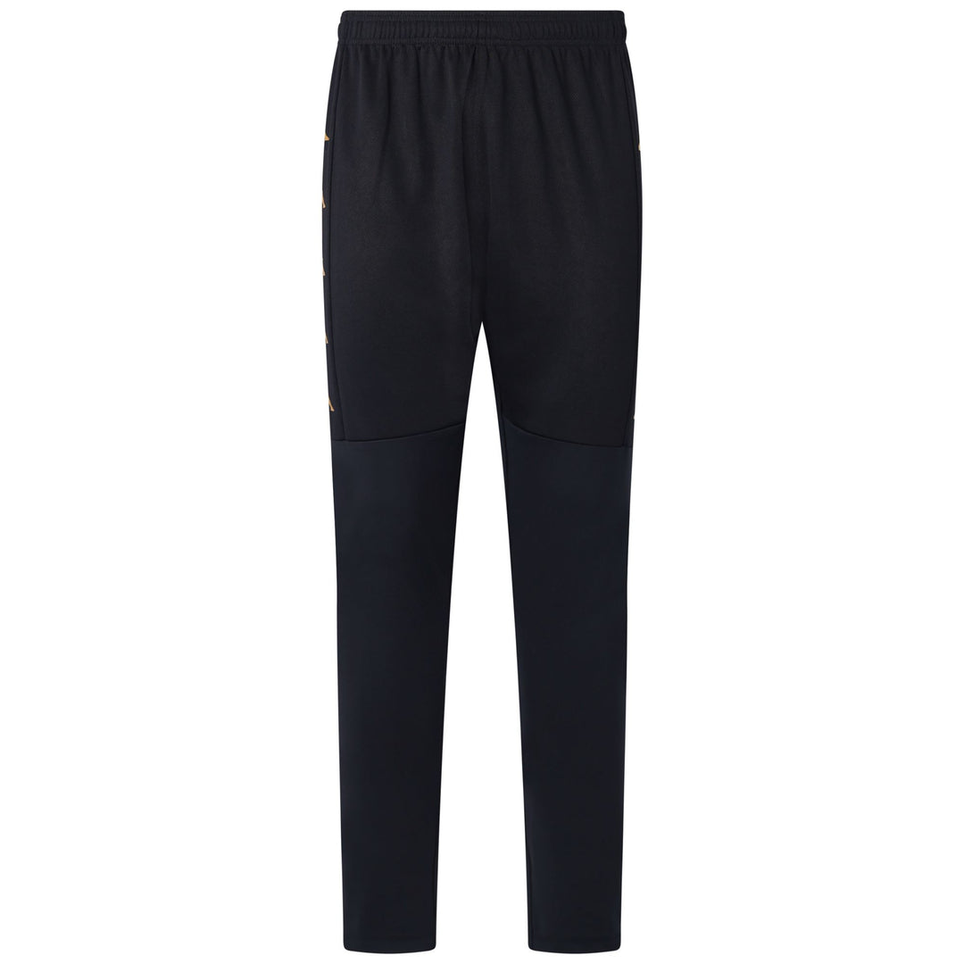 Black Men's Football Training Pants with Compression Fabric. 01