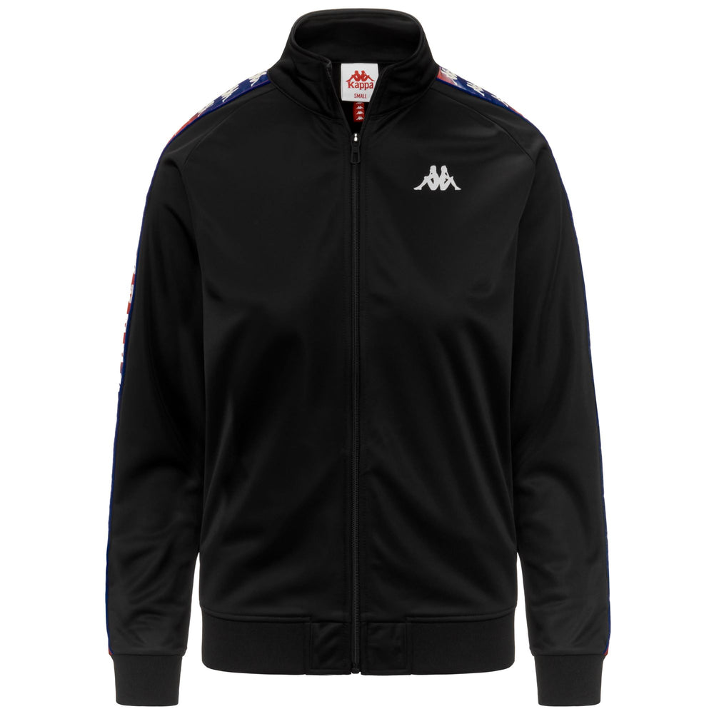 Giacca Sportiva Fleece Donna Nera Rossa con Zip 02