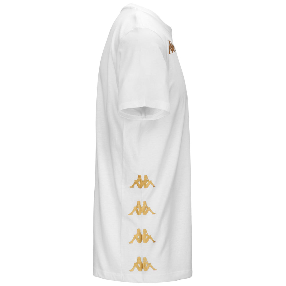 Camiseta de fútbol blanca de corte regular para hombre en tejido jersey 02