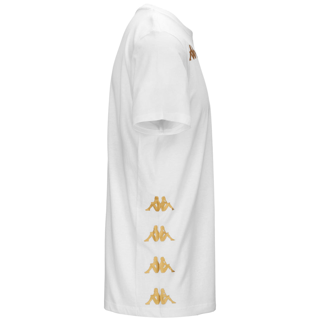 Camiseta de fútbol blanca de corte regular para hombre en tejido jersey main