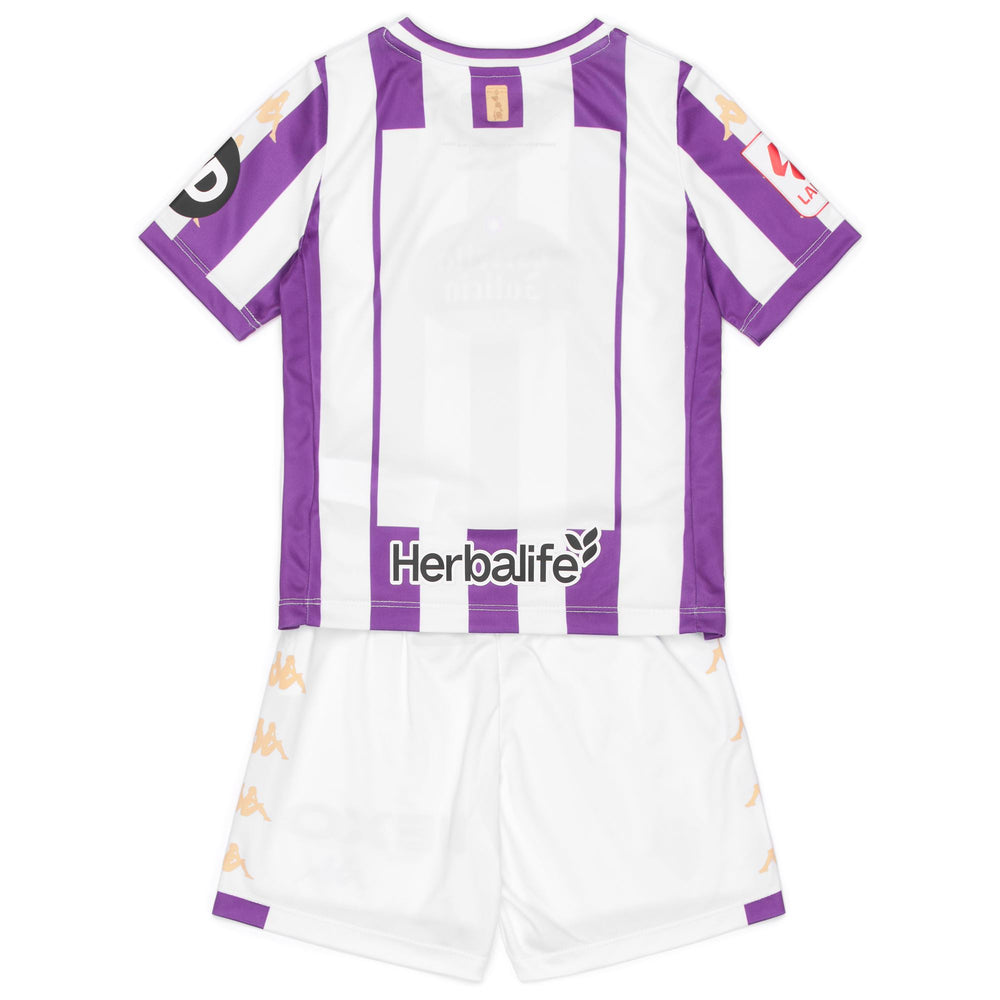 Completo da calcio unisex viola, replica del gioco, con pantaloncini e maglietta. 02