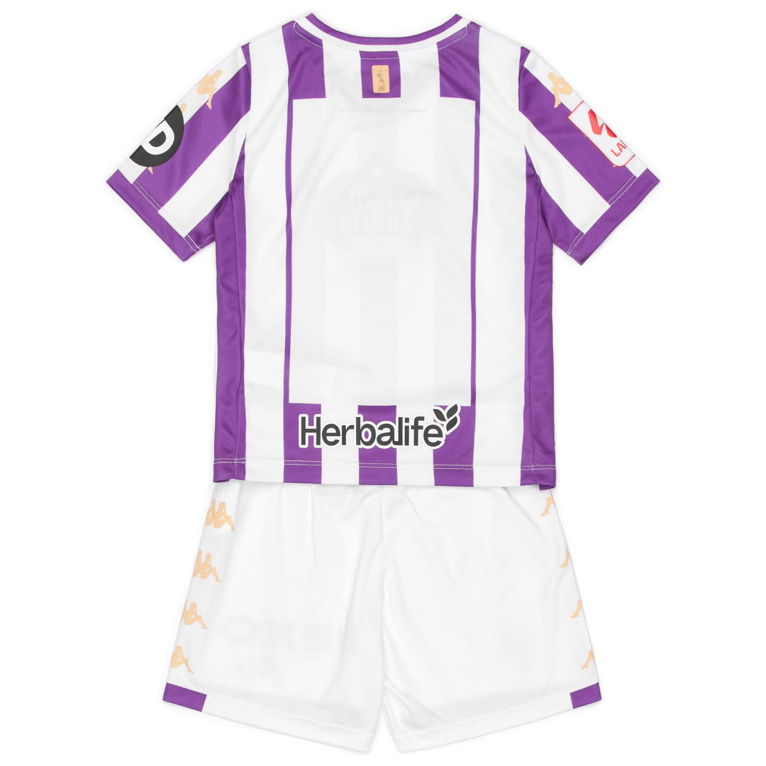 Conjunto deportivo KOMBAT para niños de Violet con camiseta y pantalones cortos main