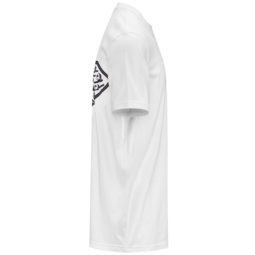 T-ShirtsTop Man AUTHENTIC GRAPHIK LAMAR T-Shirt WHITE - BLACK Dressed Front (jpg Rgb)	