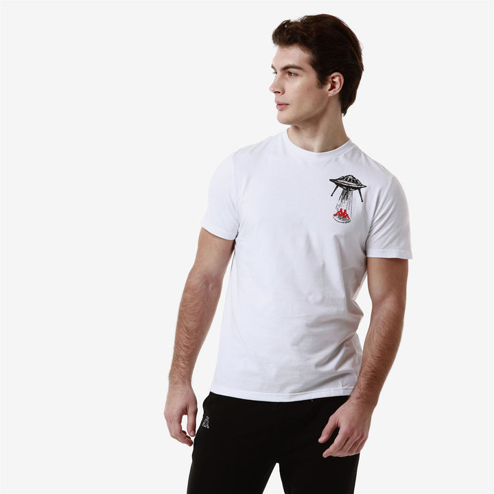 T-ShirtsTop Man AUTHENTIC GRAPHIK LAMAR T-Shirt WHITE - BLACK Detail (jpg Rgb)			