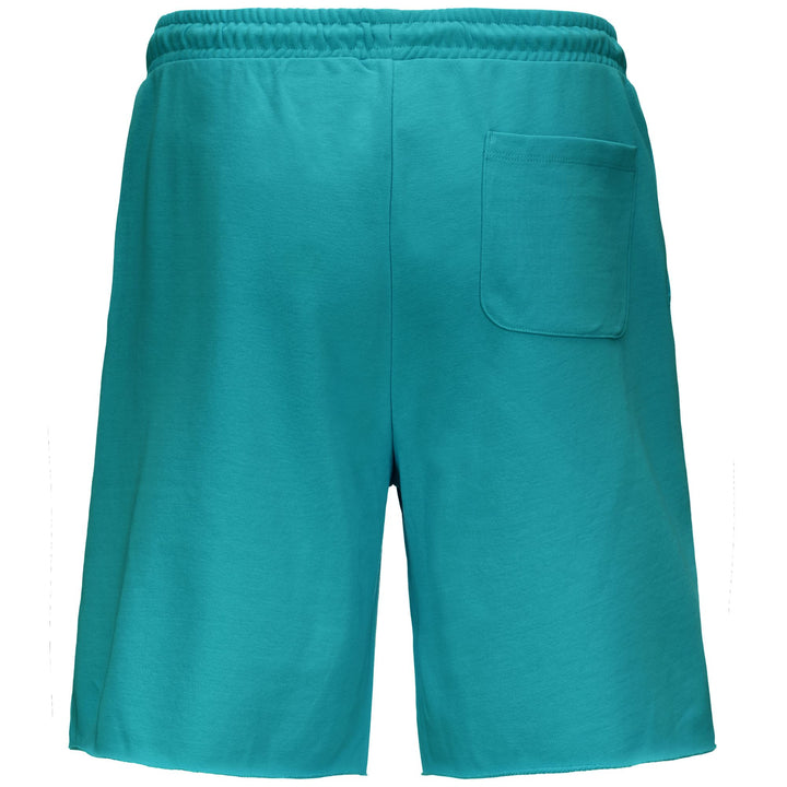 Shorts Man LOGO FELITO Sport Shorts GREEN COLUMBIA Dressed Side (jpg Rgb)		