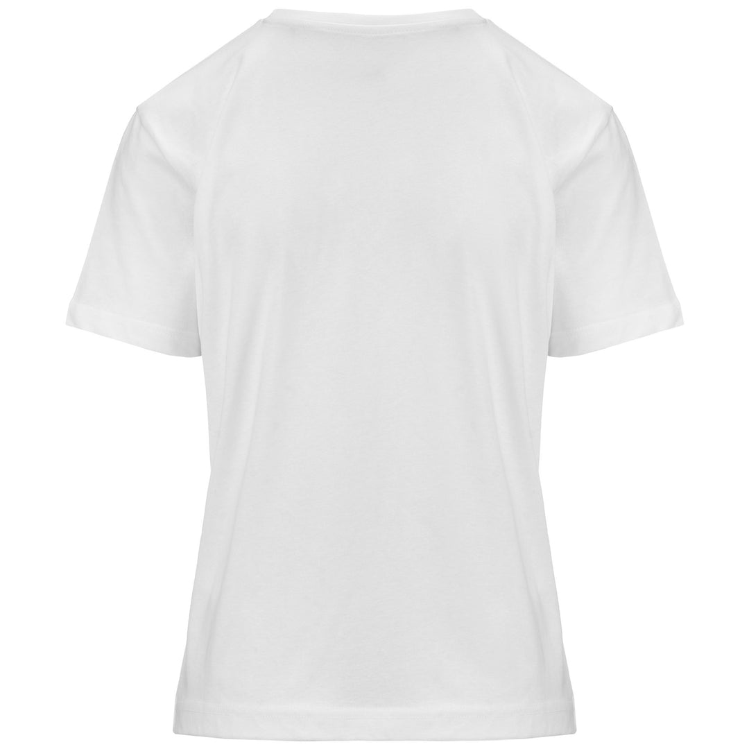 T-ShirtsTop Woman LOGO FUJICA T-Shirt WHITE Dressed Side (jpg Rgb)		