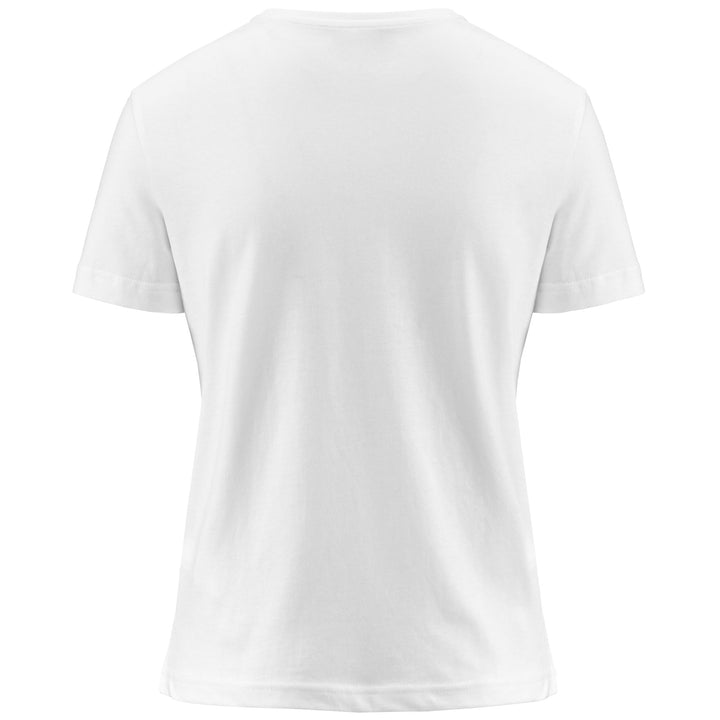 T-ShirtsTop Woman LOGO FAVIA T-Shirt WHITE Dressed Side (jpg Rgb)		