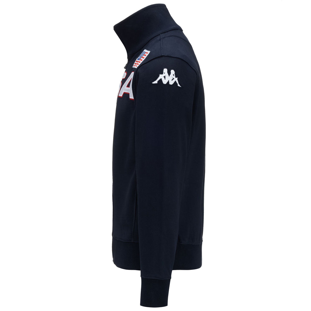 Navy blue Men's Fleece Ski Jacket with Slim Fit Design main