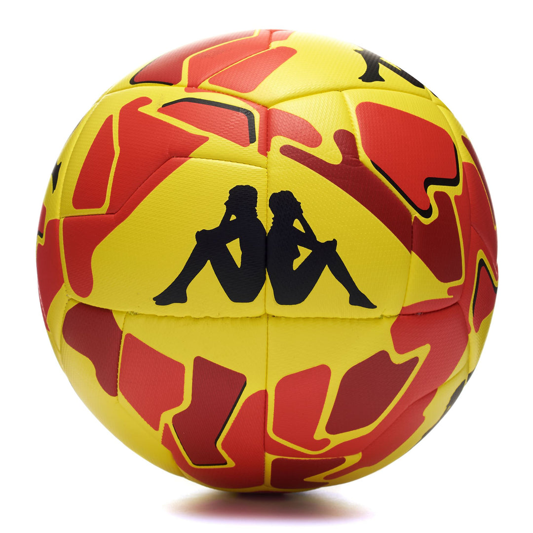 Pallone da Calcio da Allenamento Unisex Giallo Fluo con 24 Pannelli main