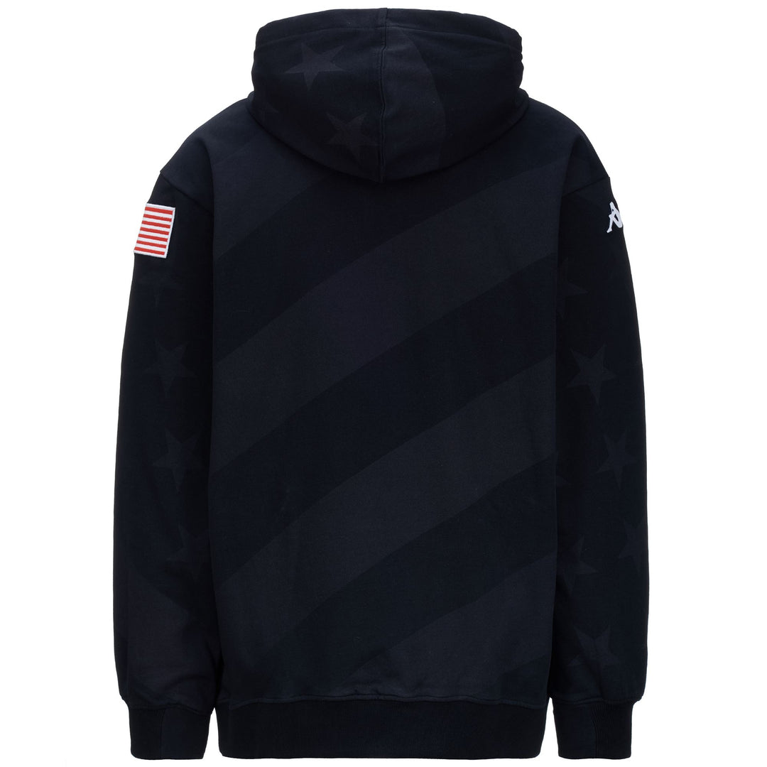 Sudadera con capucha de forro polar unisex azul de corte regular para esquí main