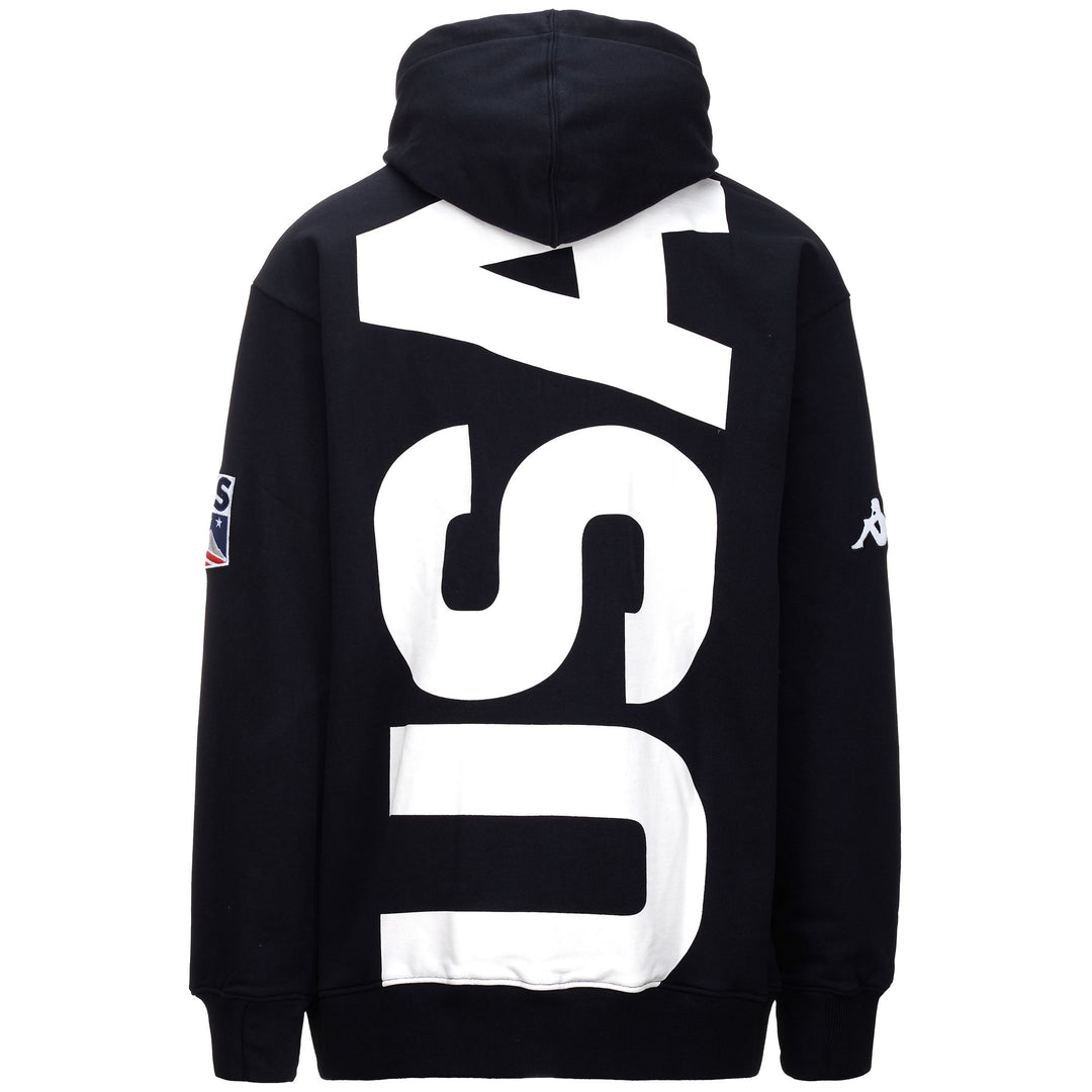 Sweat à capuche polaire bleu unisexe coupe classique pour le snowboard main