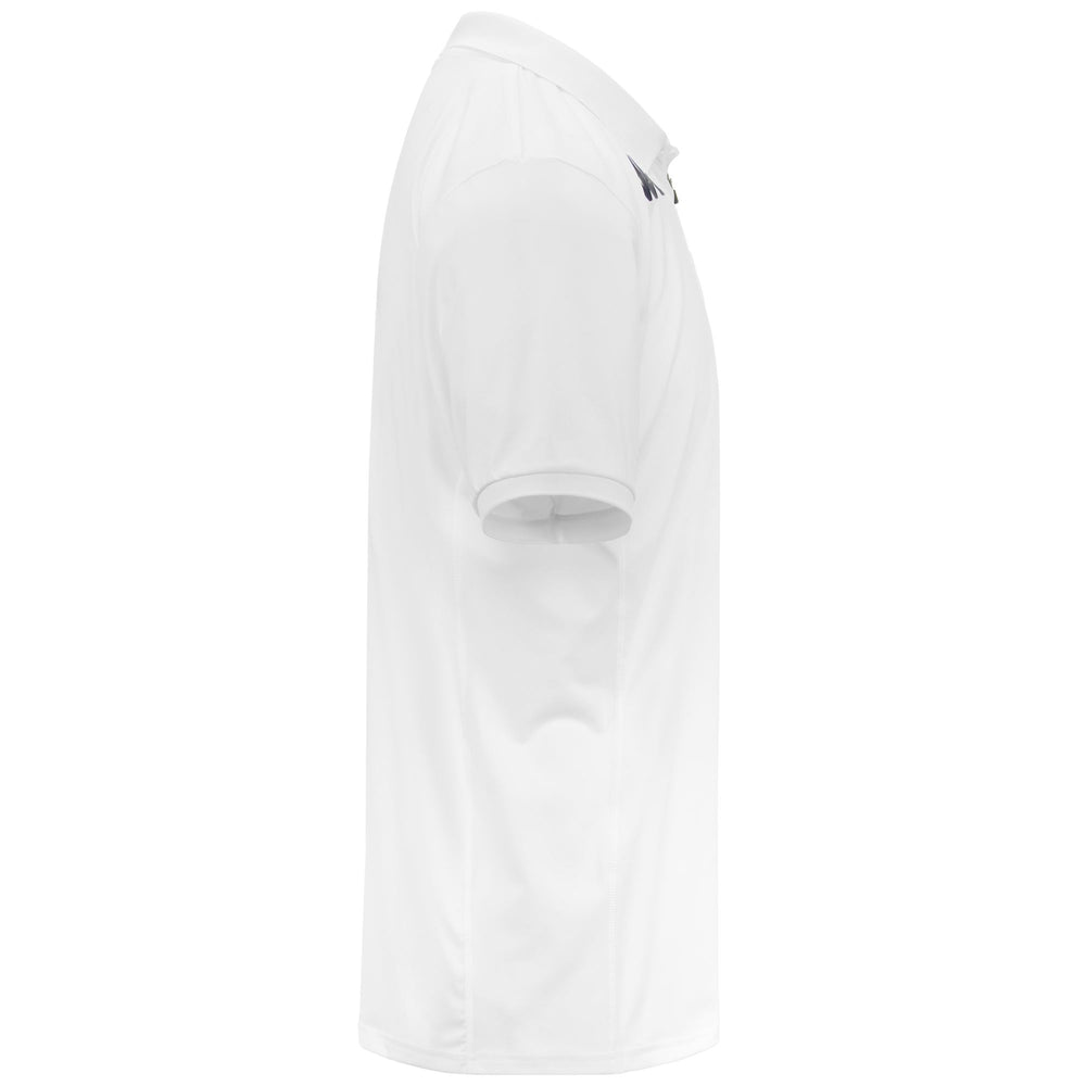 Polo Shirts Man EPADO Polo WHITE Dressed Front (jpg Rgb)	