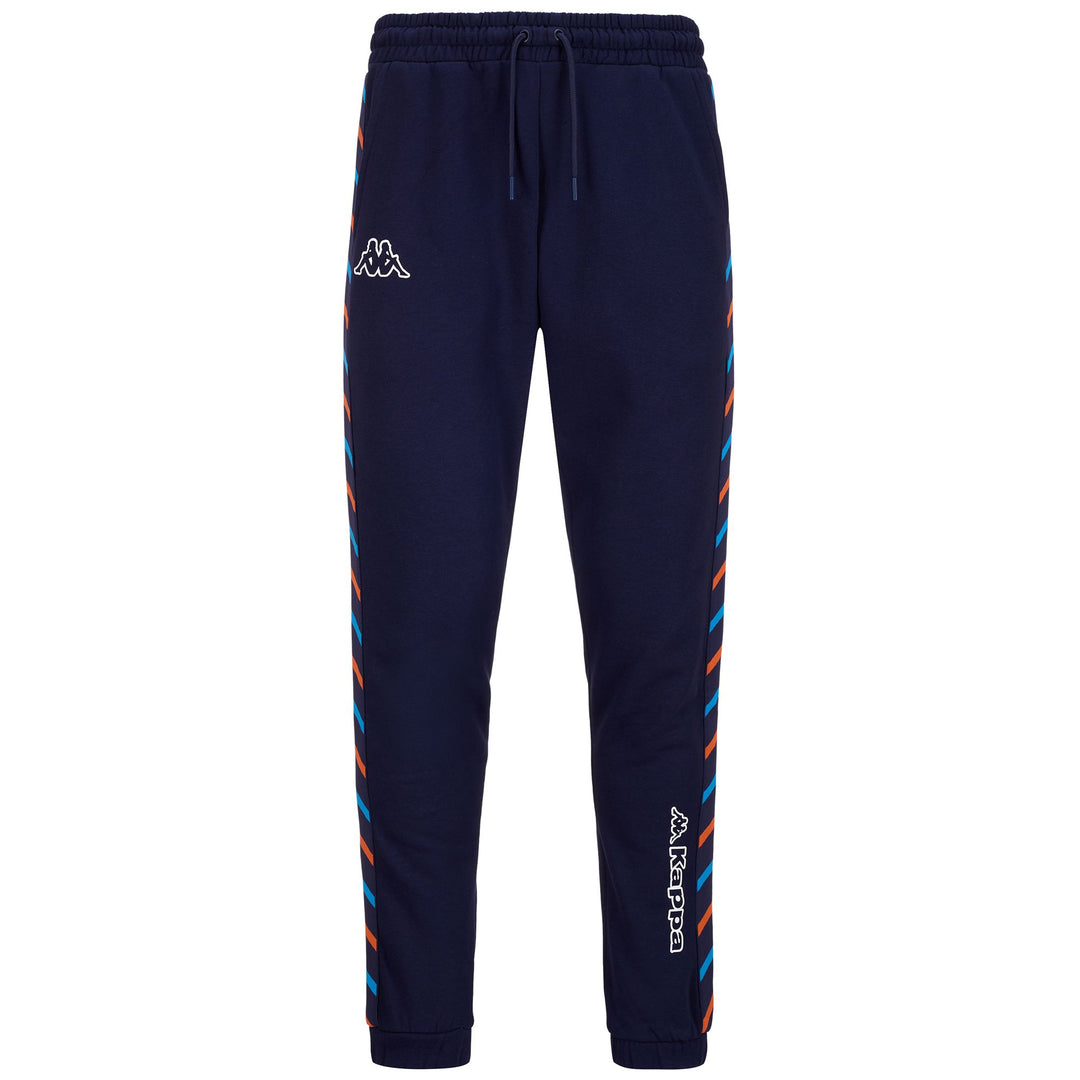 Pantaloni Sportivi da Allenamento Uomo Blu Marino con Vita Regolabile 01