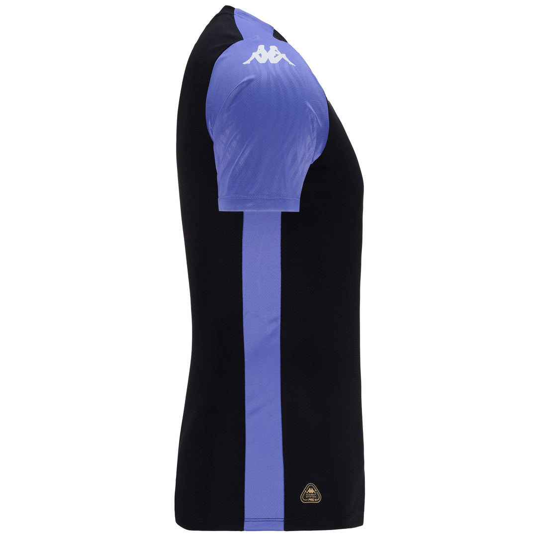 Camiseta de entrenamiento deportiva negra para hombre con protección Hydro-Way 01