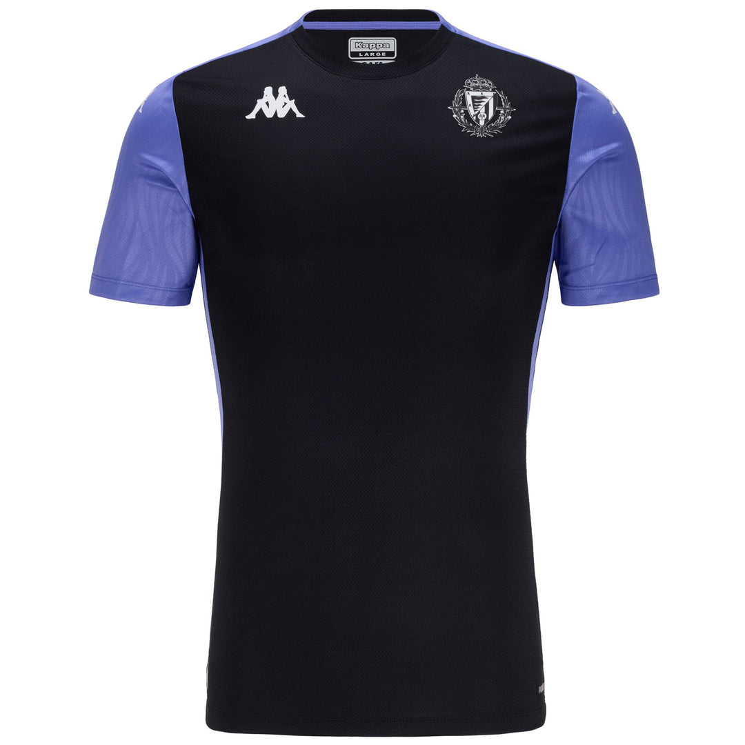 Black Men's Real Valladolid Football Training Shirt 01