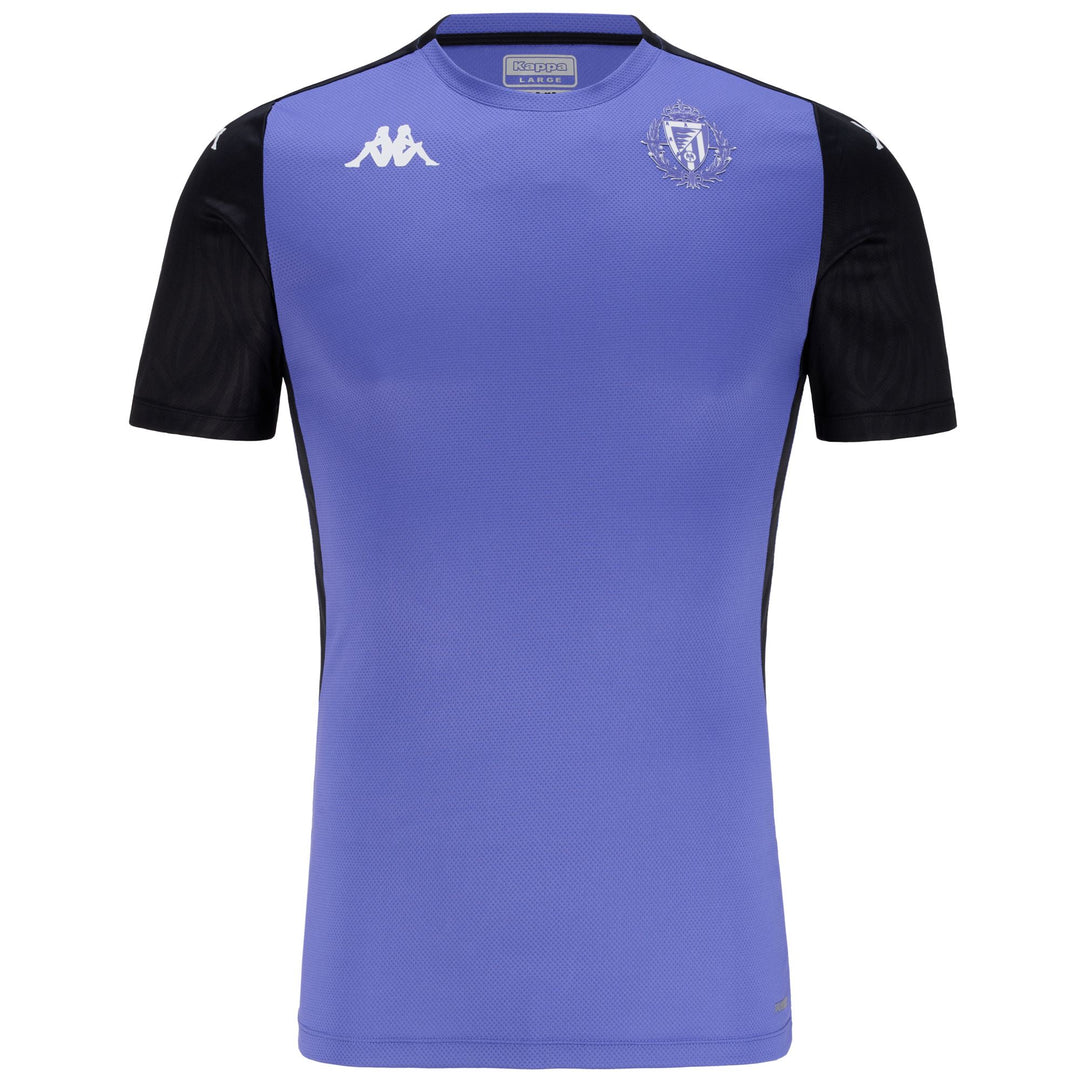 Maillot d'entraînement de football Real Valladolid pour homme, violet, coupe ajustée, en tissu recyclé 01