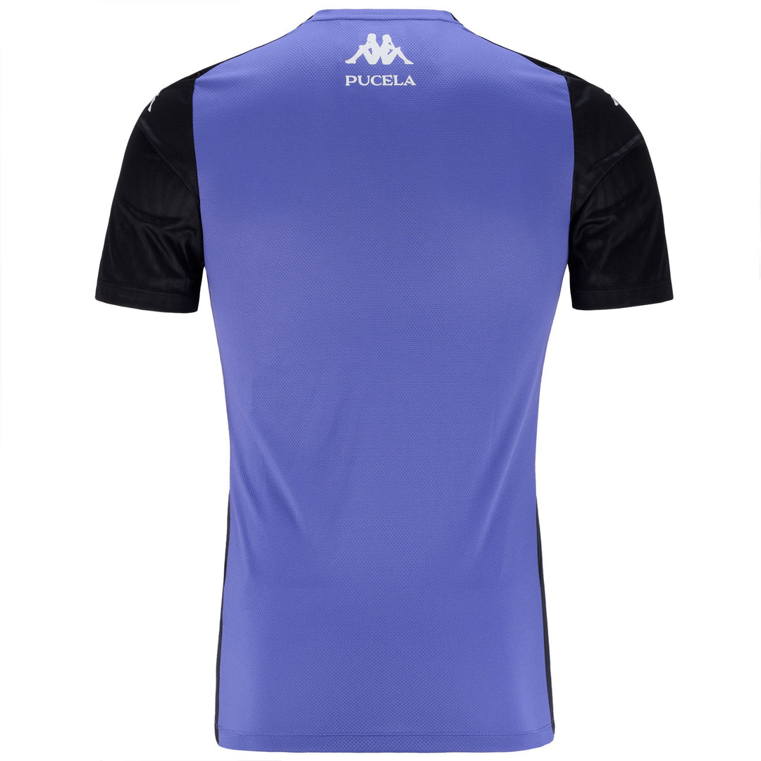 Real Valladolid Men's Violet Football Training Shirt in Slim Fit main