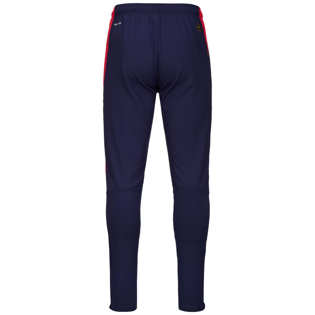 Pantalones de entrenamiento para hombre en azul marino con insertos de compresión main