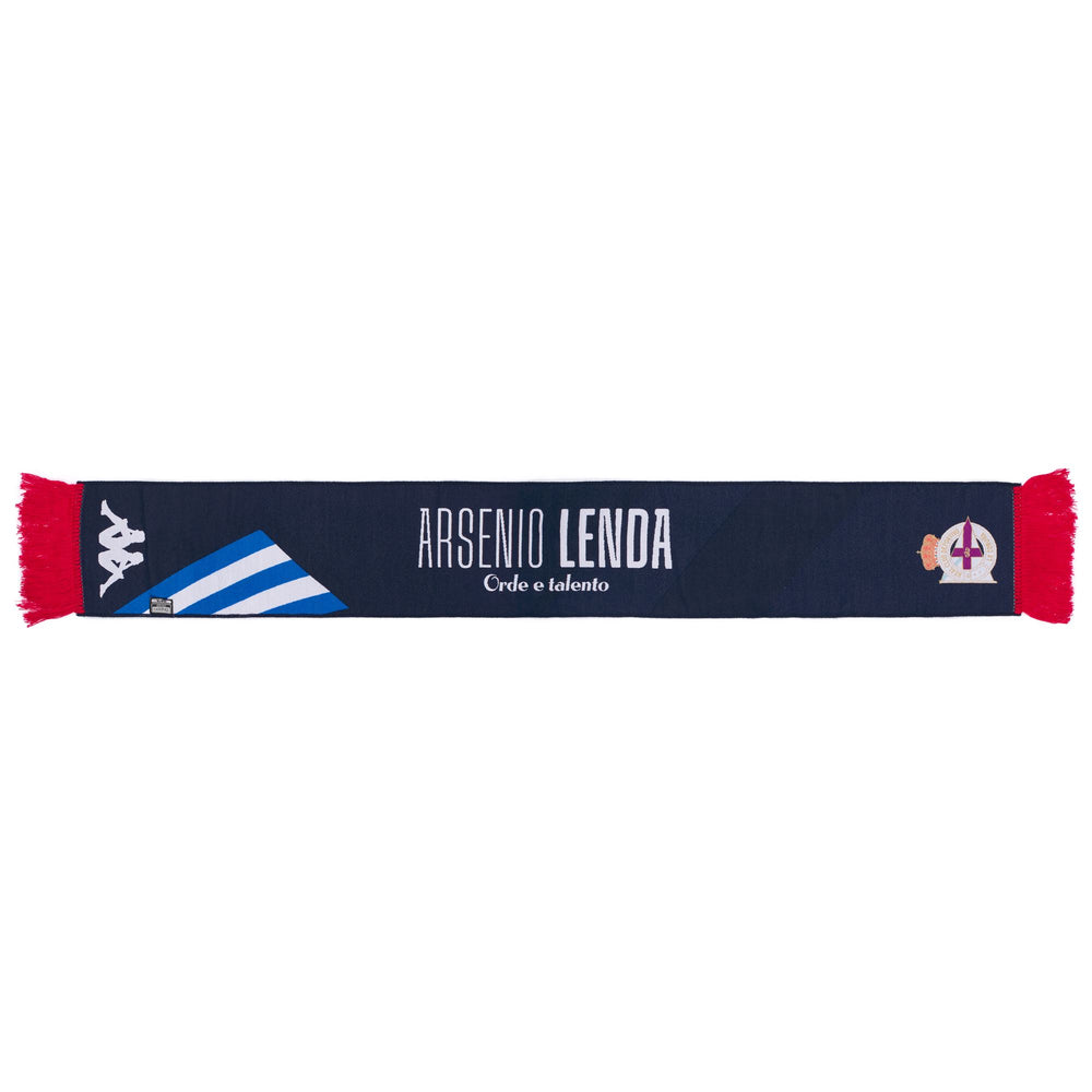 Sciarpa lavorata a maglia unisex blu per il calcio del Deportivo de La Coruña 02