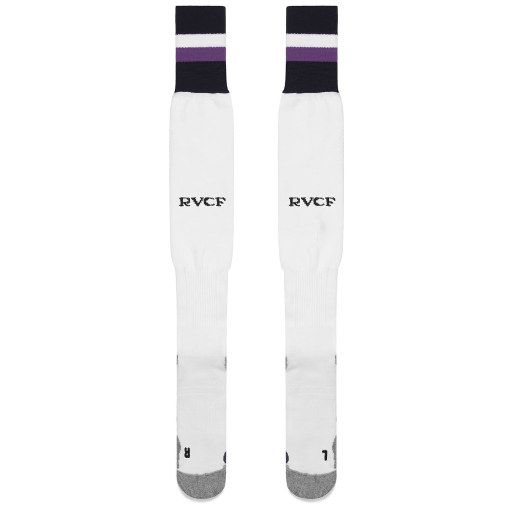 Calzini sportivi alti fino al ginocchio da uomo grigi con imbottitura 02