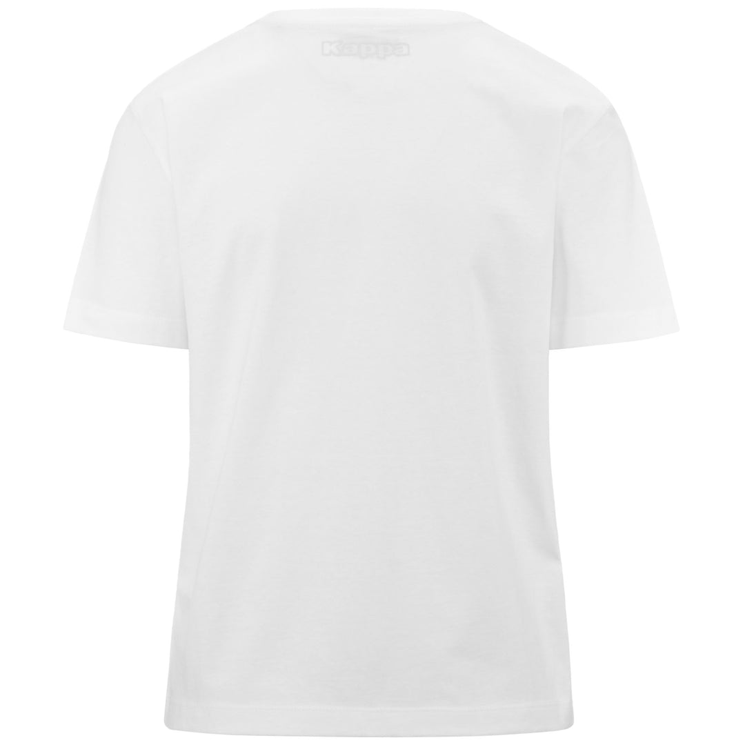 T-ShirtsTop Woman LOGO GANFA T-Shirt WHITE Dressed Side (jpg Rgb)		