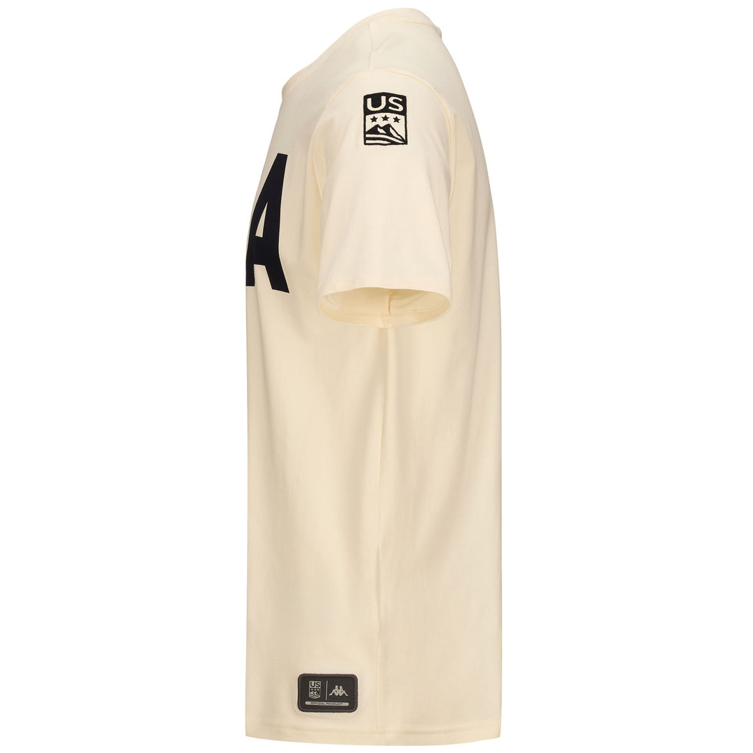 T-Shirt da Sci Unisex Slim Fit Bianca Coco con Logo Ricamato main