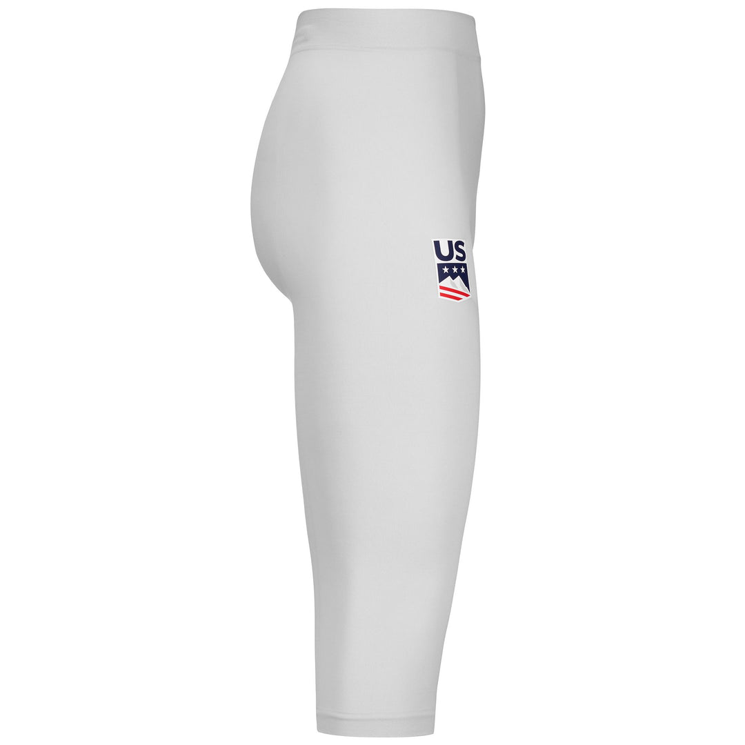 Sous-vêtements de ski unisexes gris, coupe ajustée, avec protection Hydro-Way main