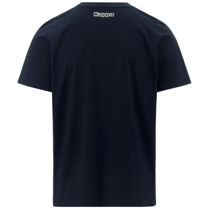 T-ShirtsTop Man LOGO GURIO T-Shirt BLUE NAVY Dressed Side (jpg Rgb)		