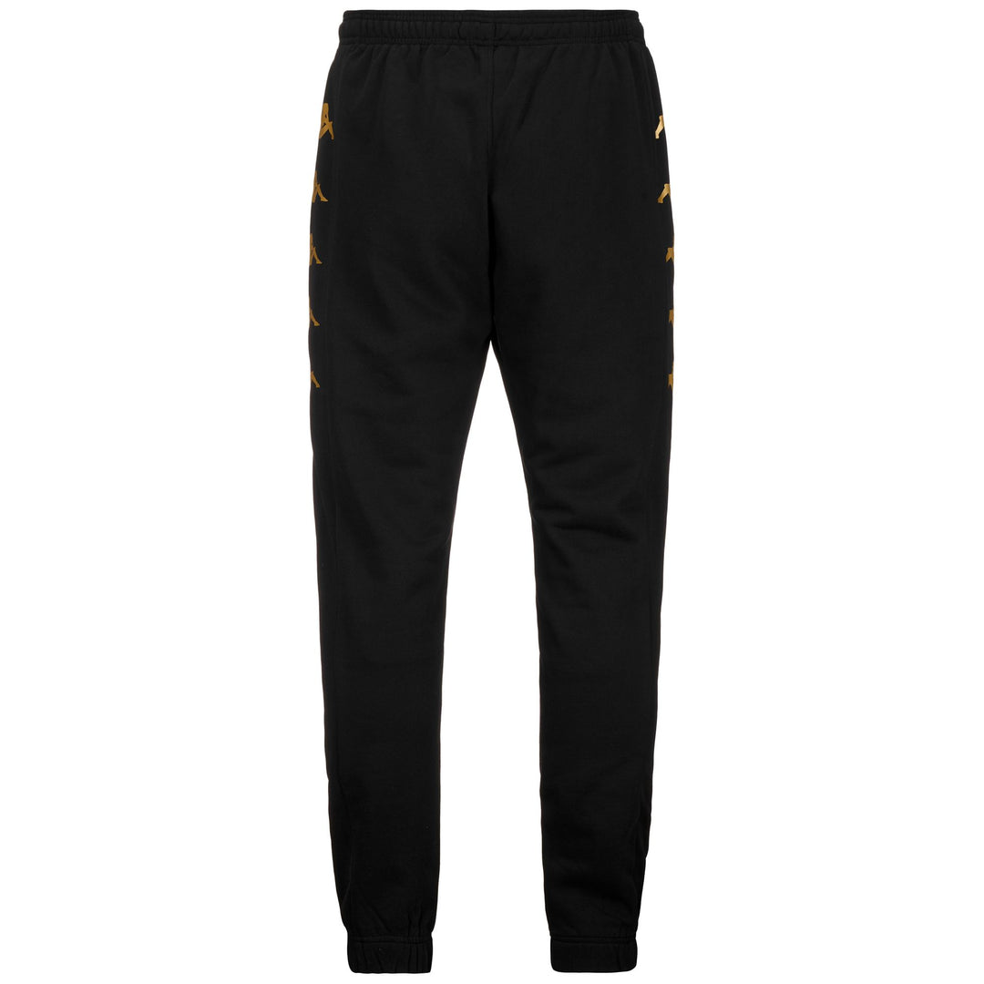 Pantaloni da Allenamento Calcio Slim Fit Uomo Neri con Tasche Zip main
