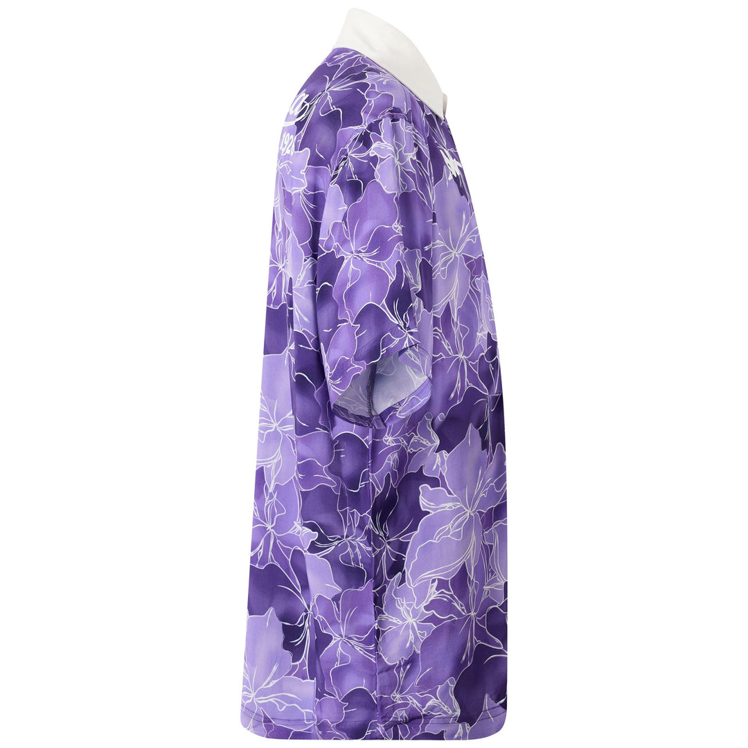 Maglia a maniche corte viola della Fiorentina da uomo con grafica sublimata main