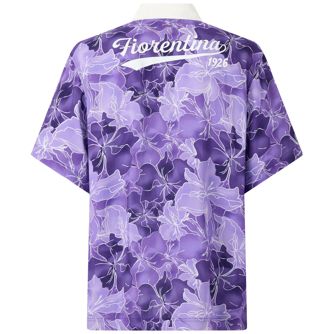 Maglia a maniche corte viola della Fiorentina da uomo con grafica sublimata main