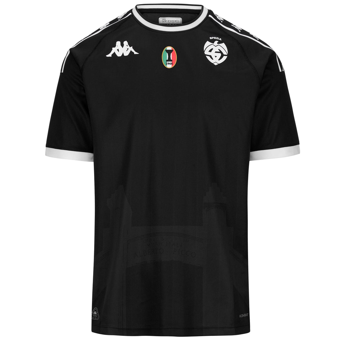 Camiseta de fútbol para hombre en blanco y negro con protección Hydro-Way 01