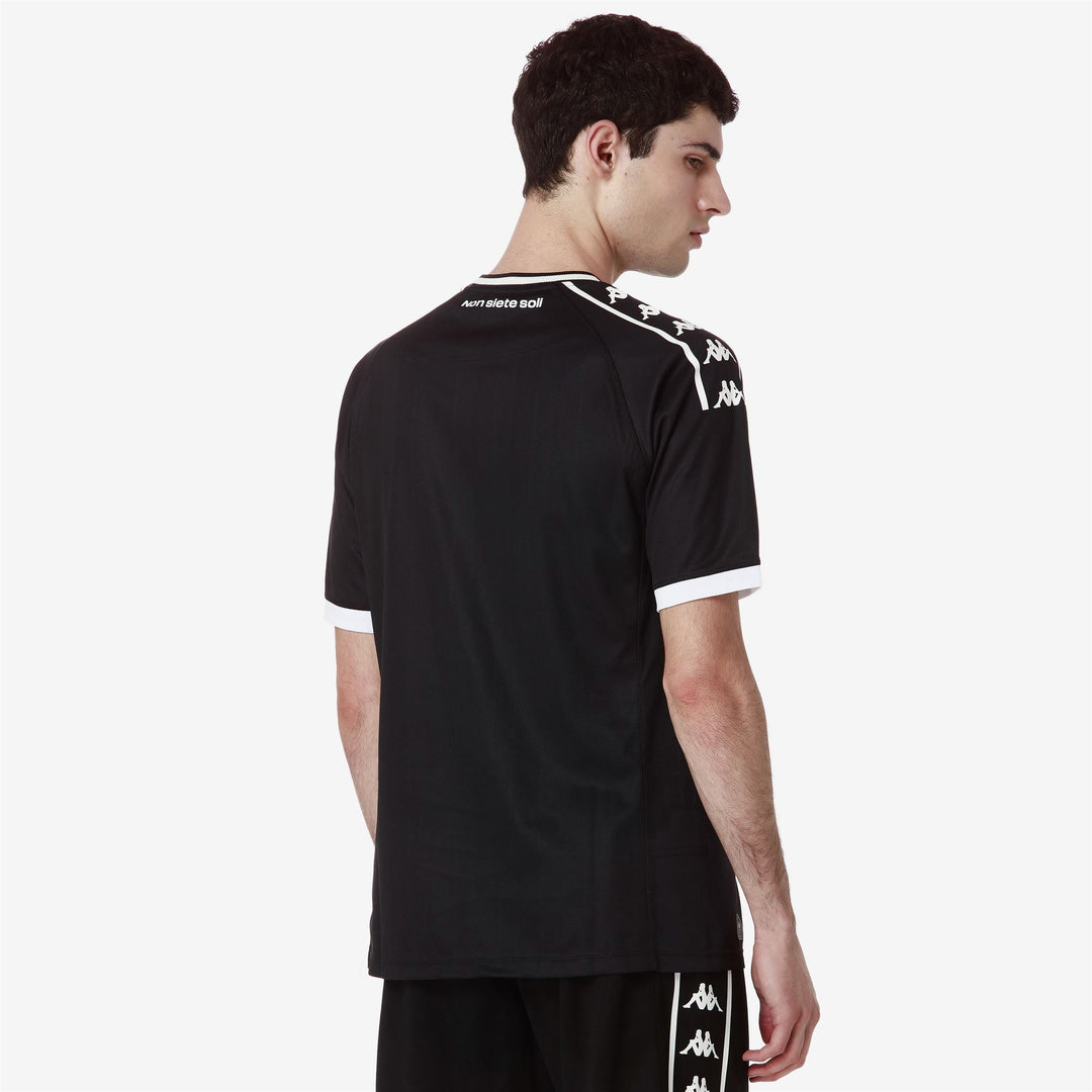 Maglietta da Calcio Uomo Bianco e Nero con Protezione Hydro-Way main