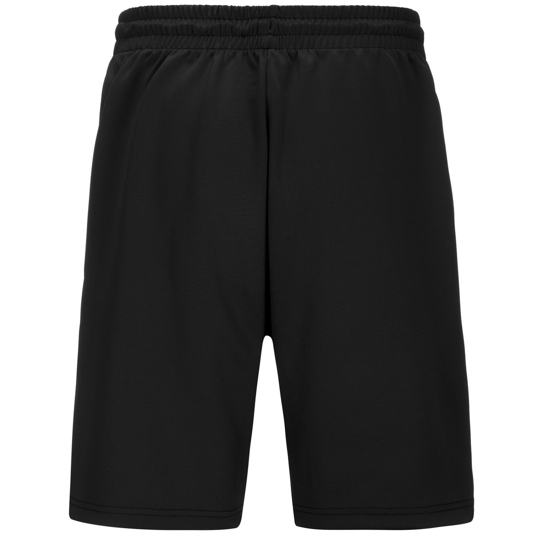 Black Men's Regular Fit VR46 Racing Team Sports Shorts main