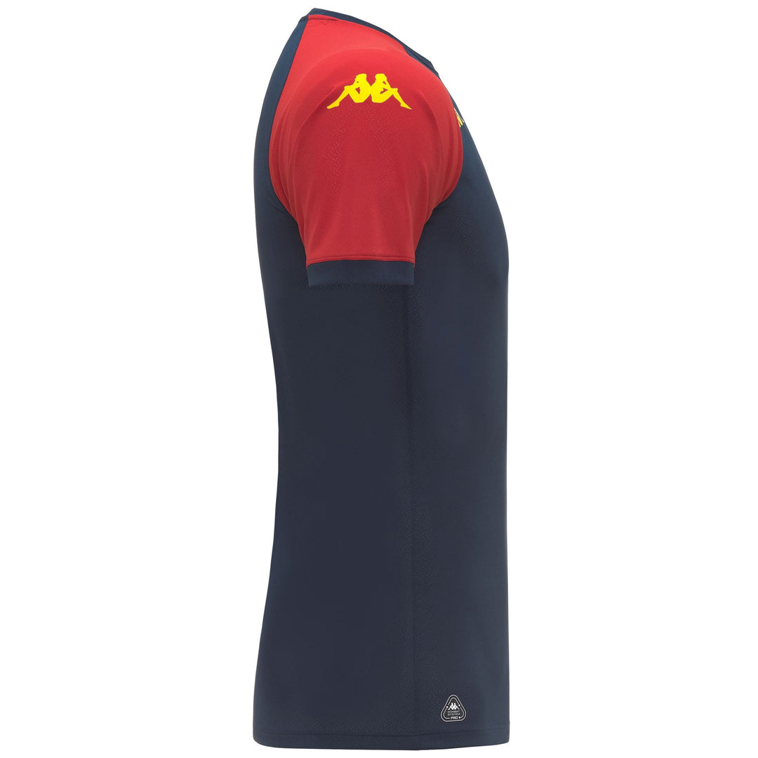 Blue Men's Genoa Football Training Shirt Slim Fit main