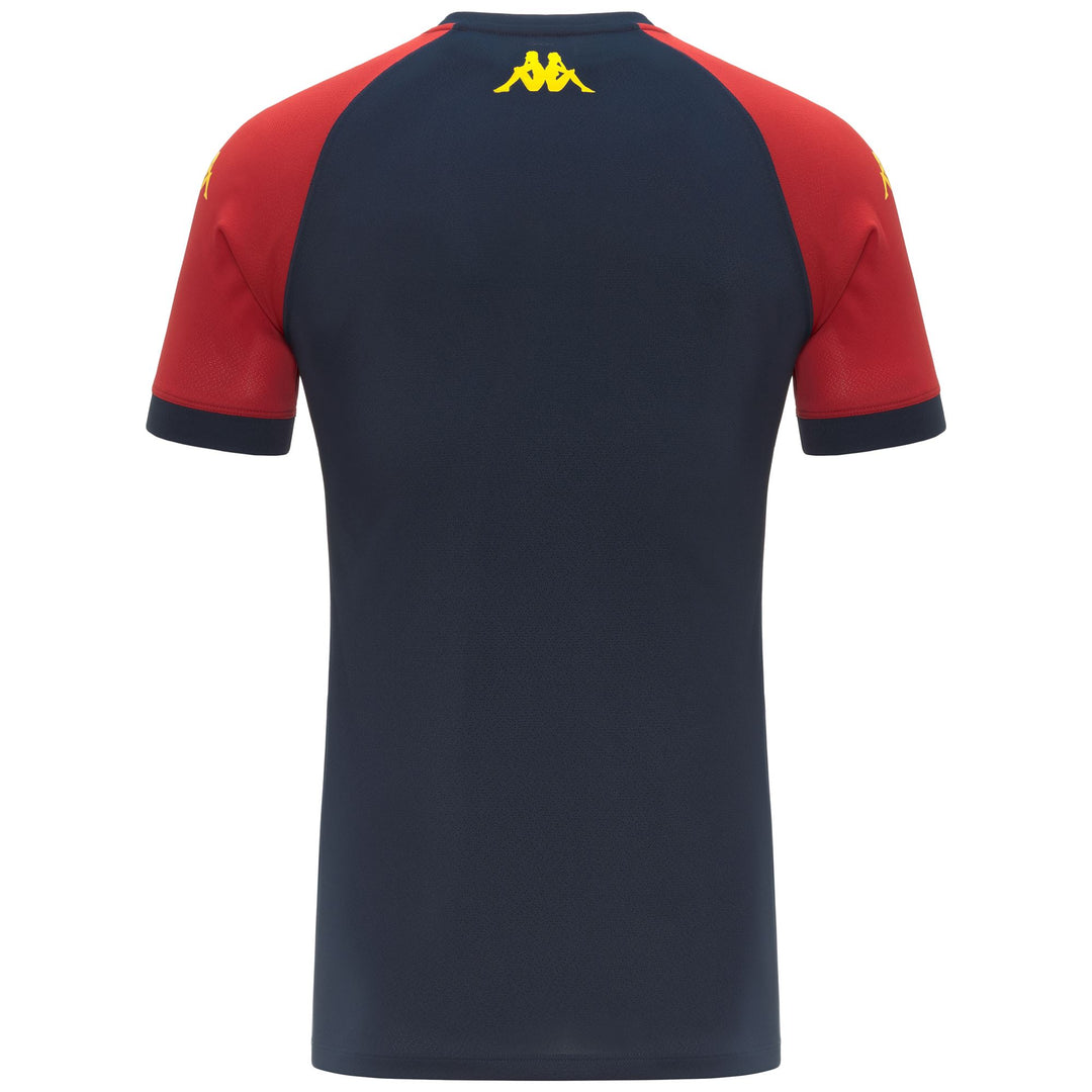 Blue Men's Genoa Football Training Shirt Slim Fit main