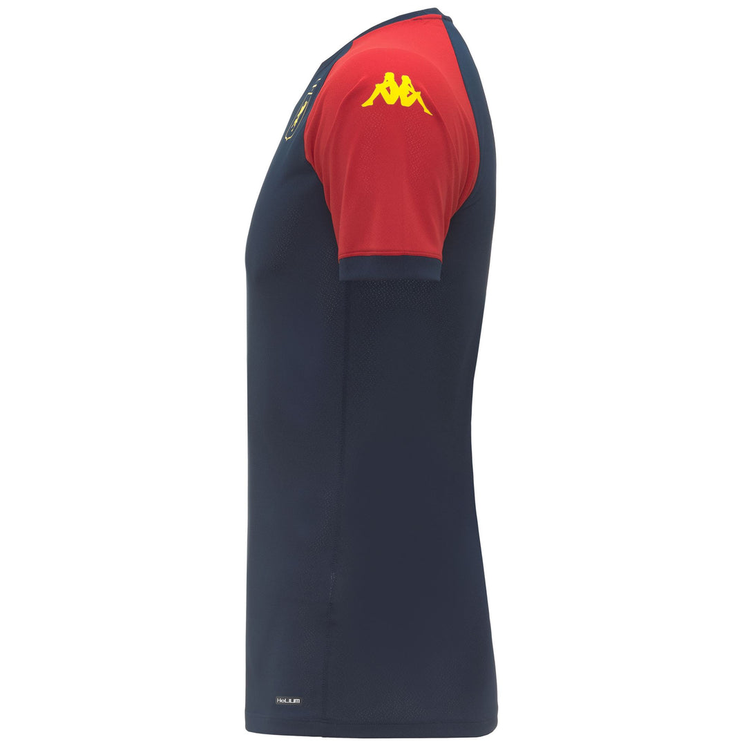 Blue Men's Genoa Football Training Shirt Slim Fit main