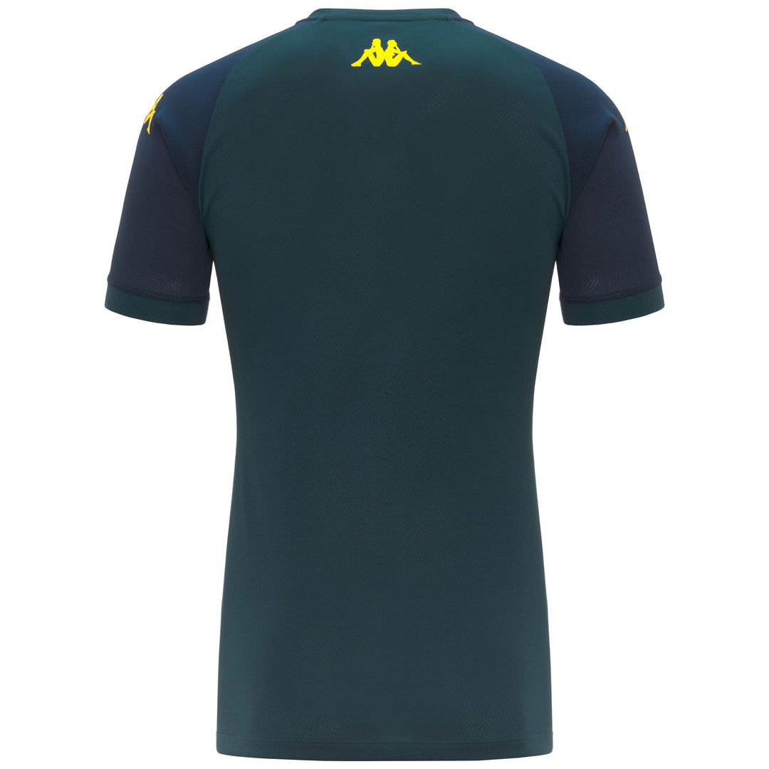 Petrol green Men's Active Training Shirt with Hydro-Way Protection main