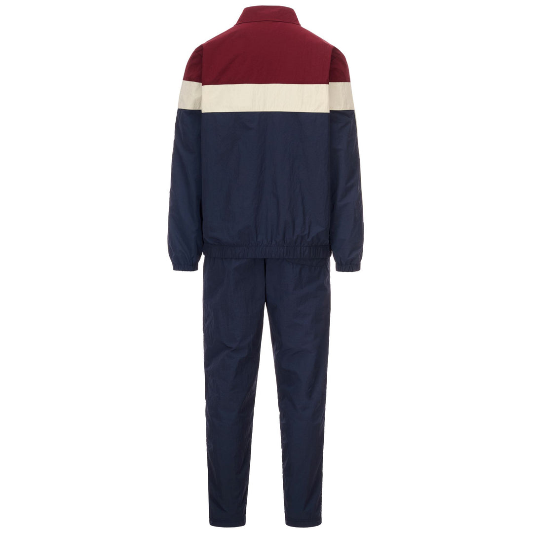 Grey Men's Tracksuit with Piping and Full Zip main