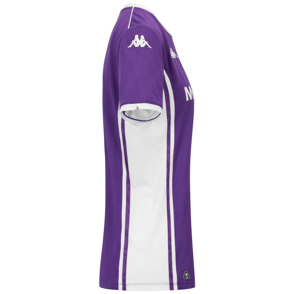 Violet Women's Slim Fit ACF Fiorentina Soccer Shirt 02