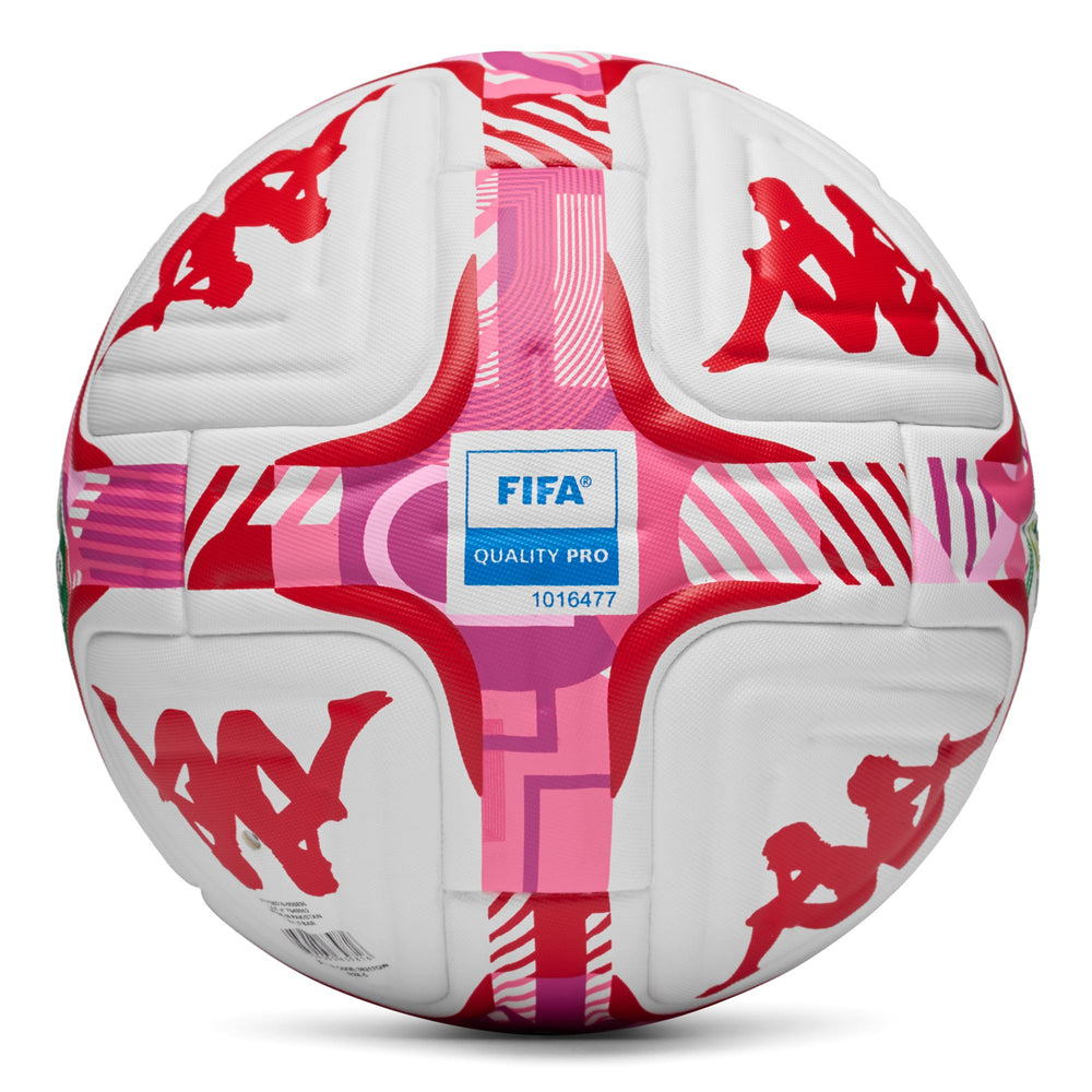 Pallone da calcio professionale unisex bianco con 14 pannelli 02