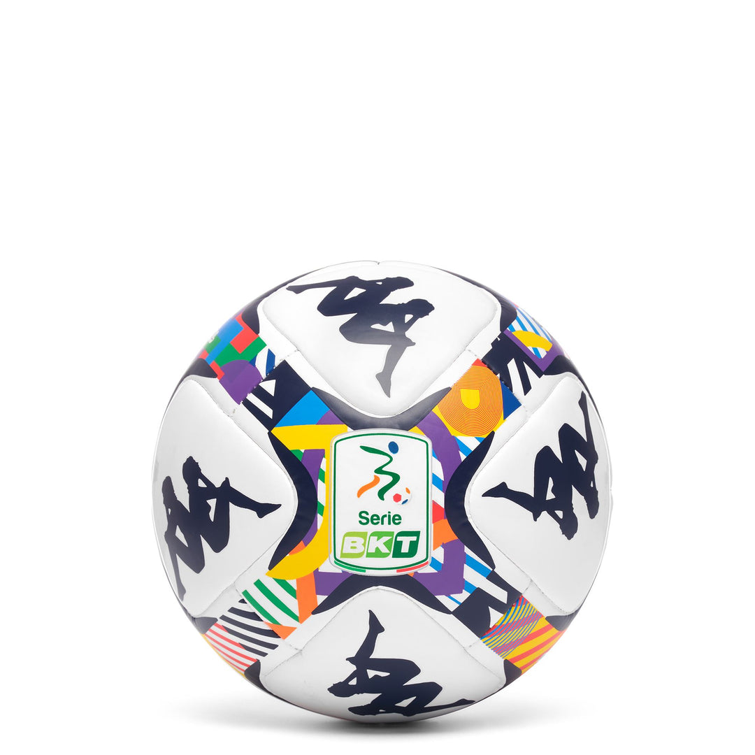 Minibalón promocional unisex blanco y azul con 14 paneles main