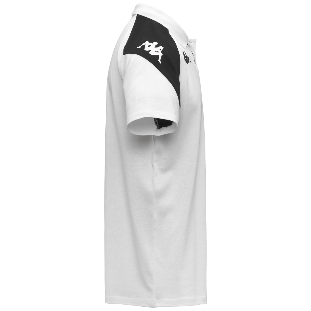 Polo de algodón blanco ajustado para hombre para fútbol main