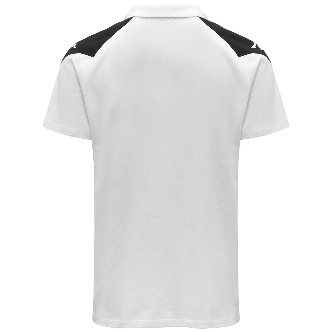 Polo de algodón blanco ajustado para hombre para fútbol main