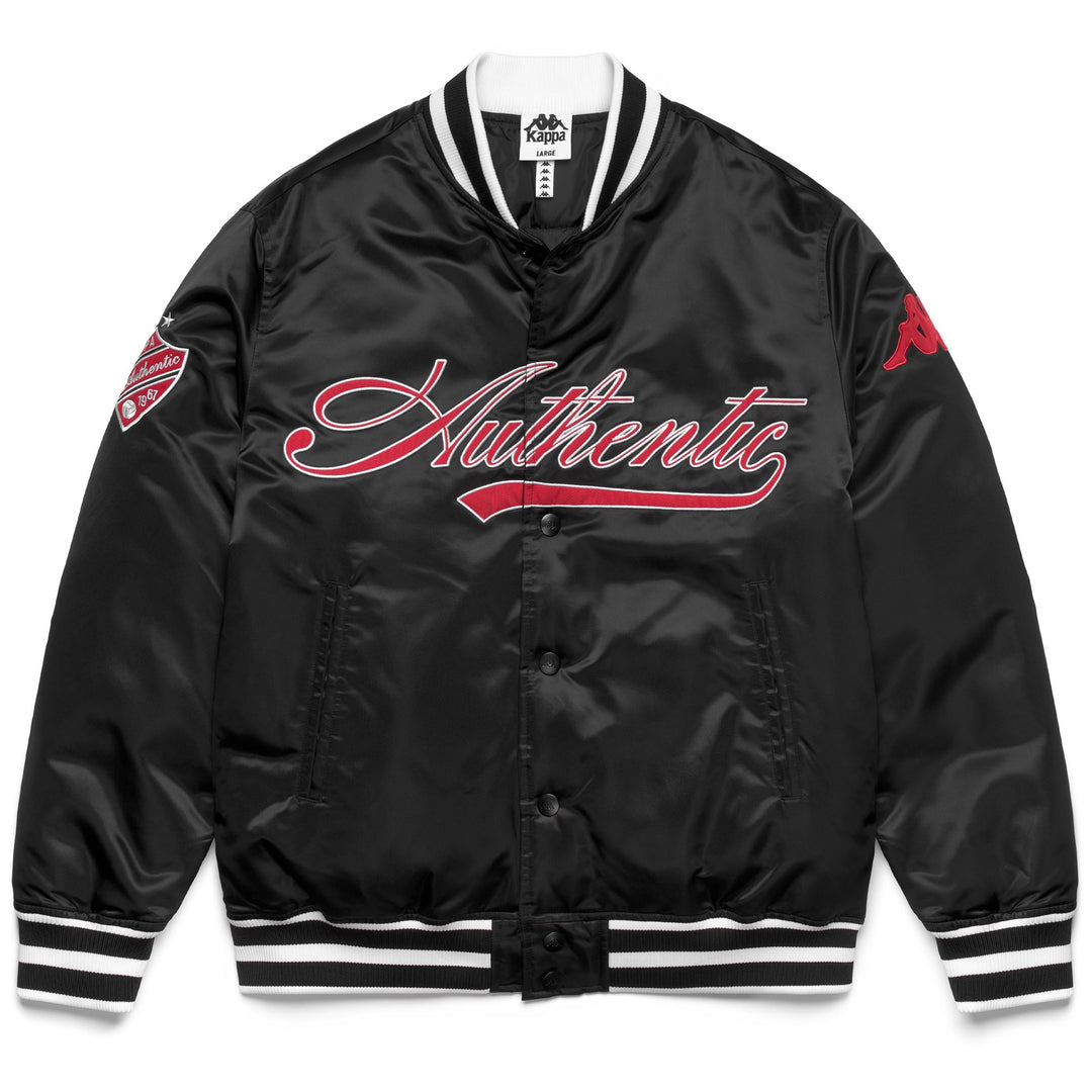 Red and Black Men's Sporty Bomber Jacket 01
