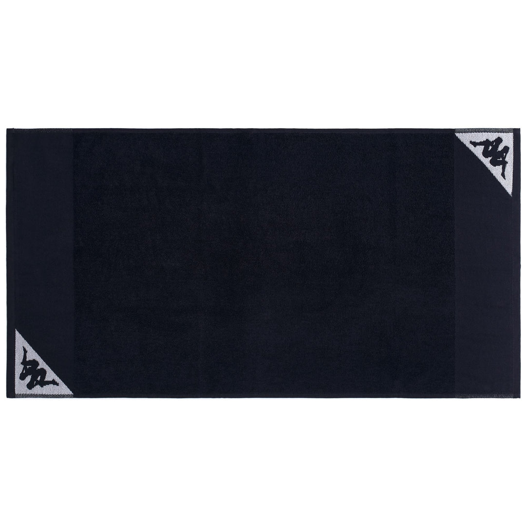 Blue marine Unisex Cotton Towel with Jacquard Logo 01